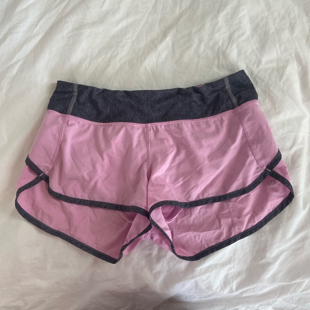 purple lulu shorts!